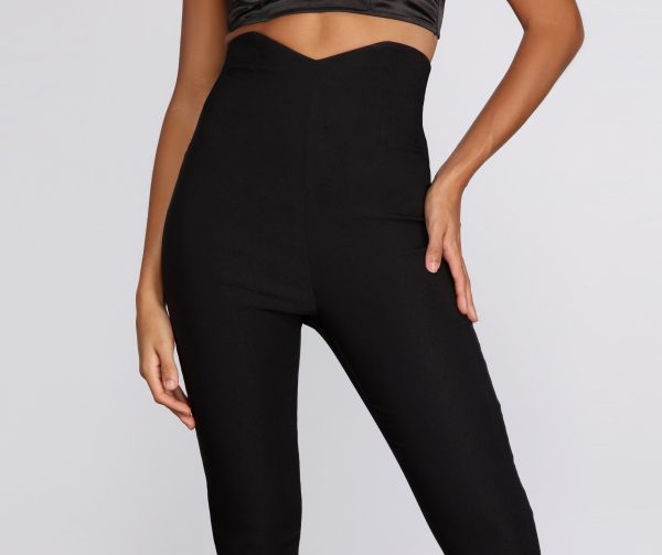 Classic Vibe High Waist Skinny Pants - Image 14