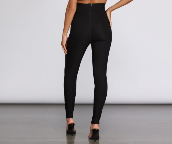 Classic Vibe High Waist Skinny Pants - Image 11