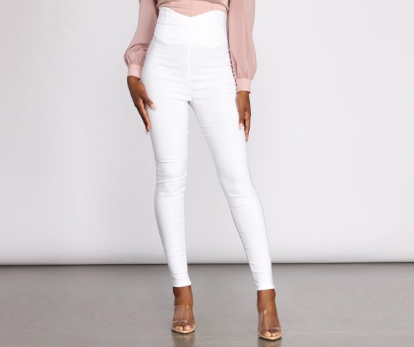 Classic Vibe High Waist Skinny Pants - Image 6