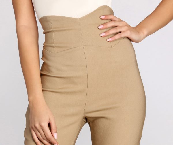 Classic Vibe High Waist Skinny Pants - Image 3