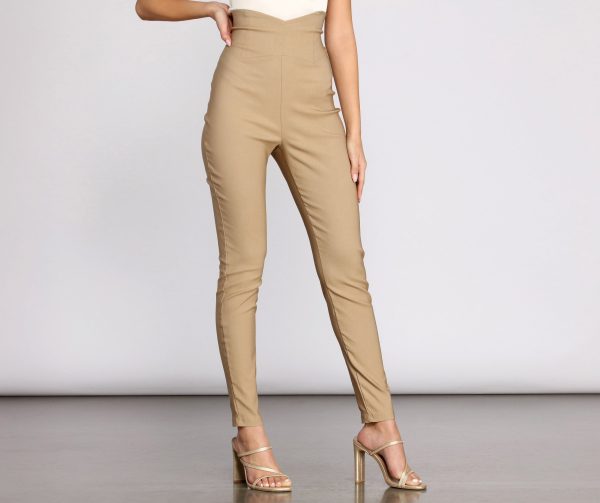 Classic Vibe High Waist Skinny Pants - Image 5