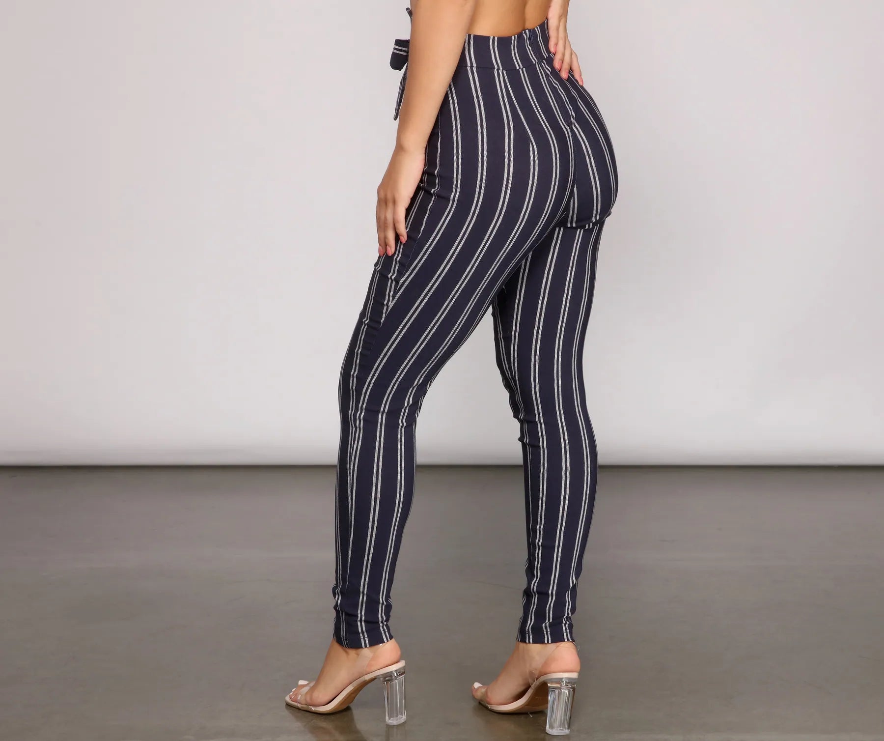 Nautical Vibes Tie-Waist Pants - Image 2