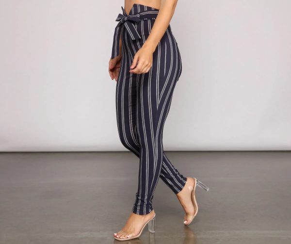 Nautical Vibes Tie-Waist Pants - Image 4