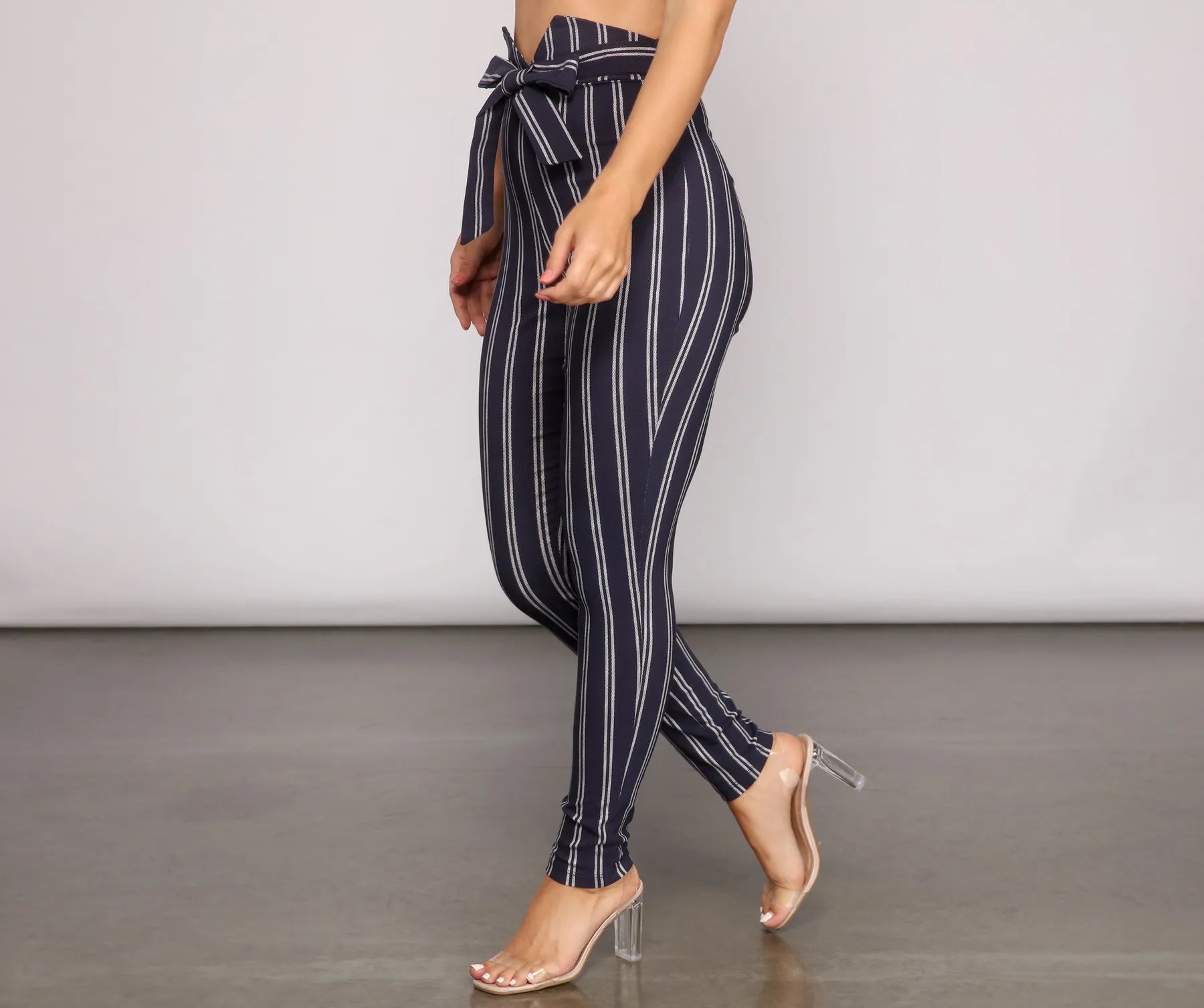 Nautical Vibes Tie-Waist Pants - Image 4