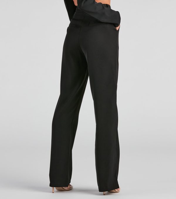 Effortless And Elevated Wide-Leg Pants - Image 2