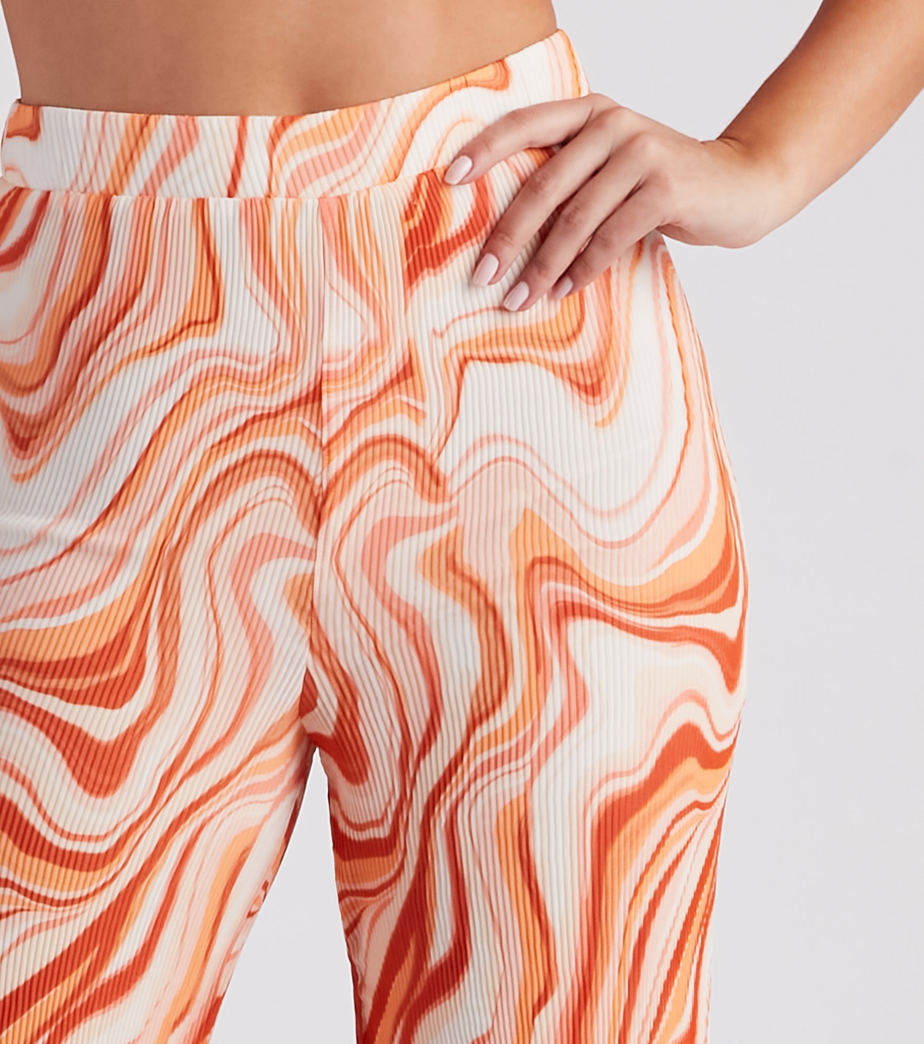 Spring Break Vibes Wide-Leg Pants - Image 4