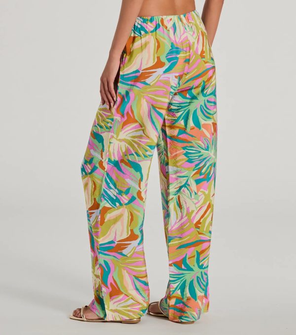 Getaway Retreat High Rise Tropical Pants - Image 2