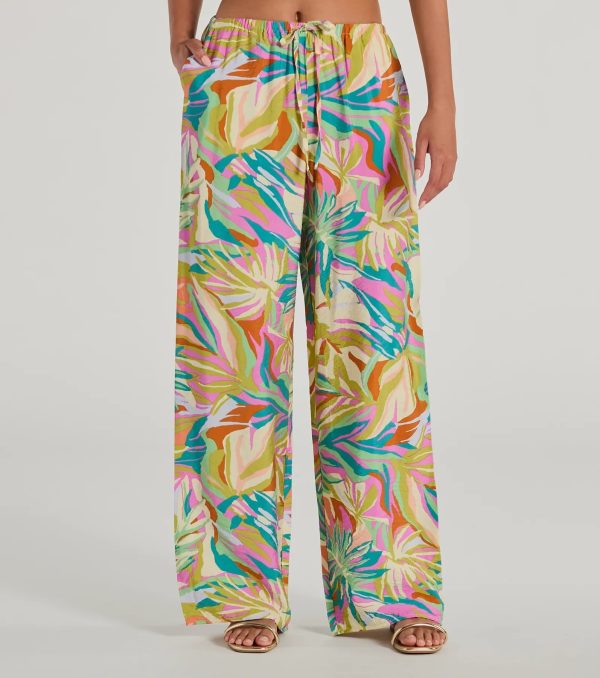 Getaway Retreat High Rise Tropical Pants - Image 4