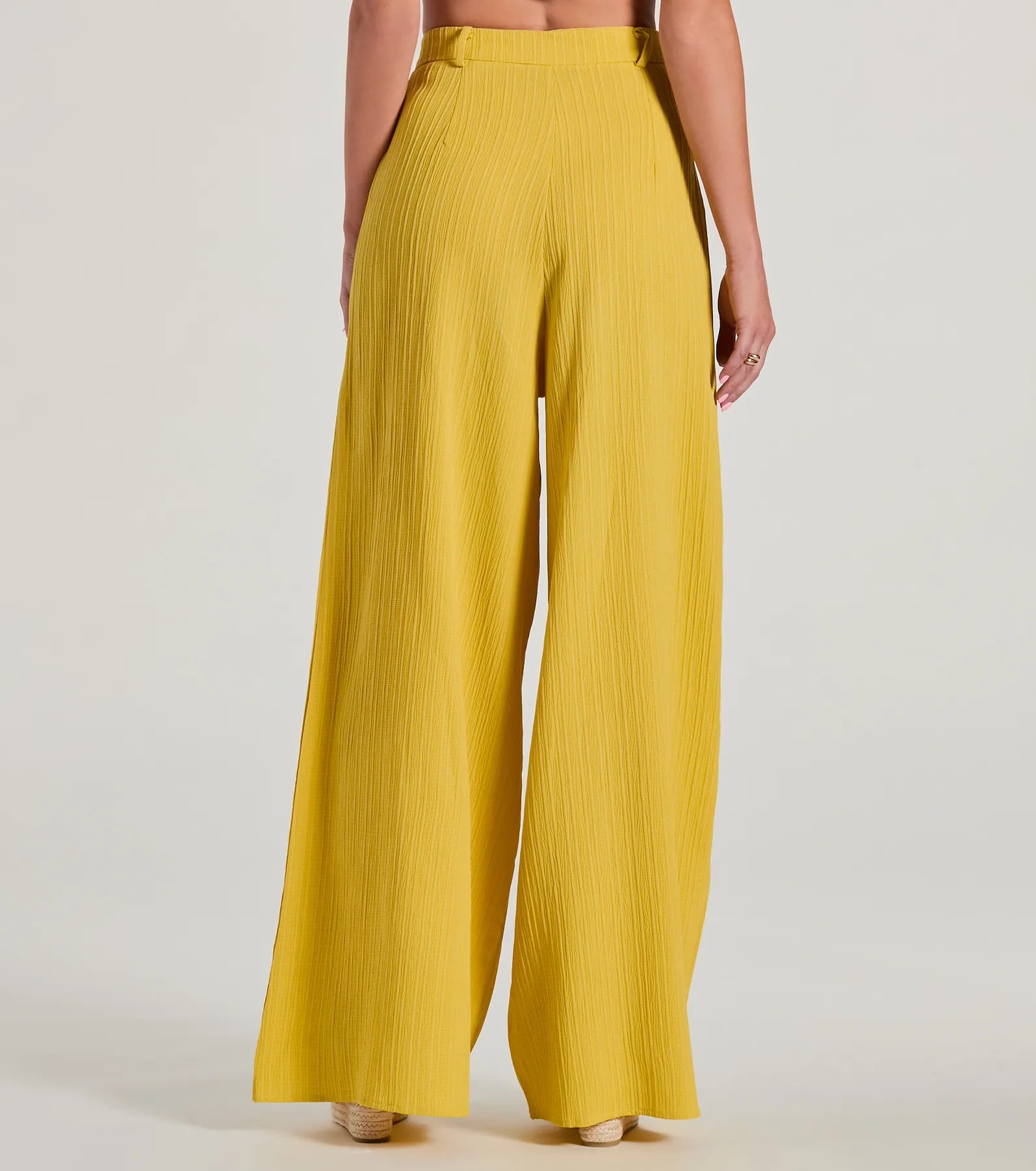 Endless Vacay High Rise Wide-Leg Trouser Pants - Image 6