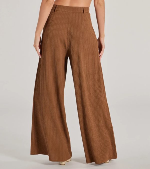 Endless Vacay High Rise Wide-Leg Trouser Pants - Image 2