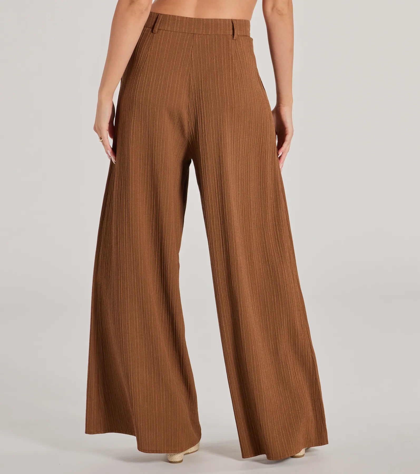 Endless Vacay High Rise Wide-Leg Trouser Pants - Image 2