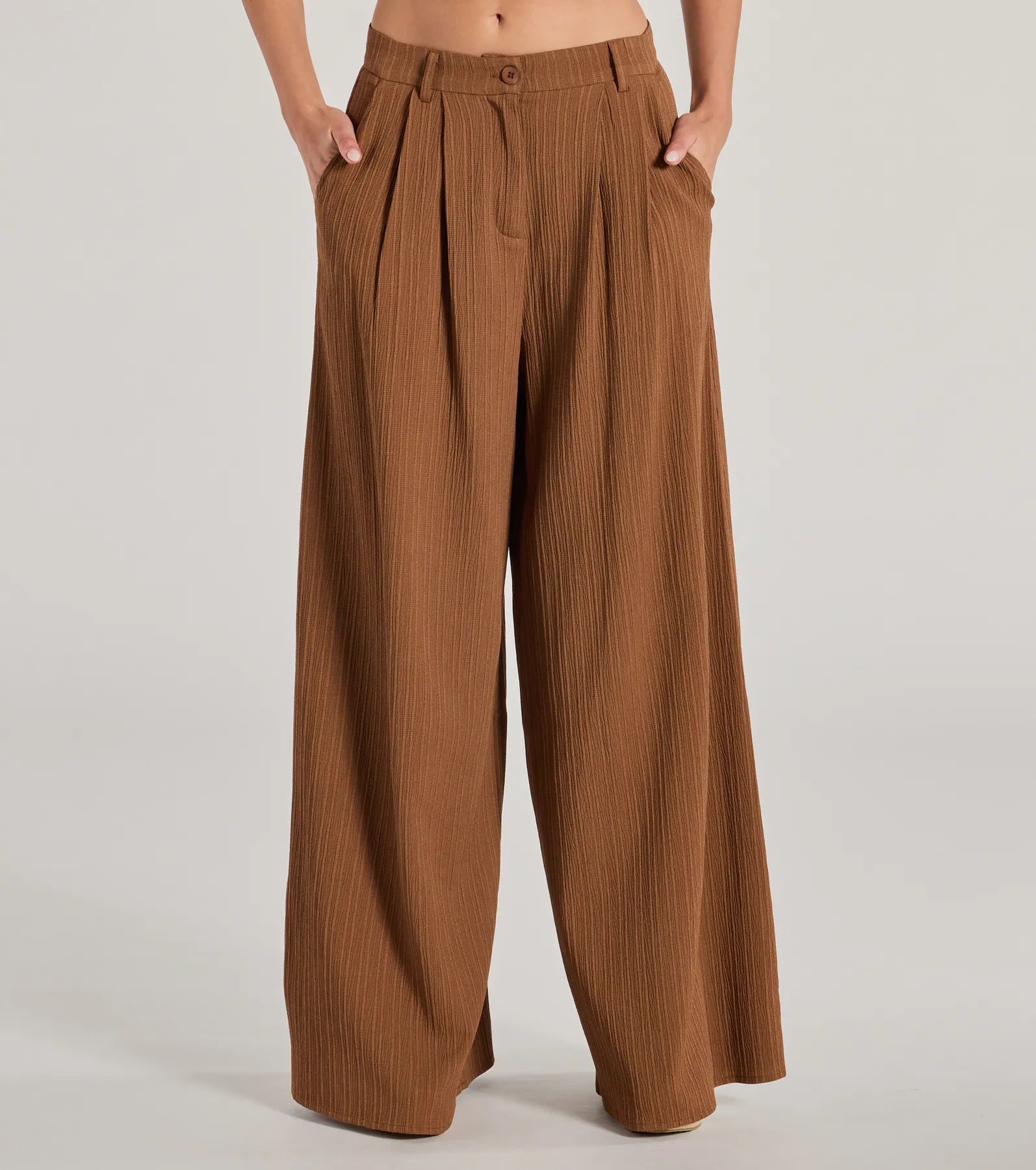 Endless Vacay High Rise Wide-Leg Trouser Pants - Image 4