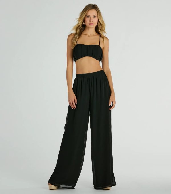 Gorgeous Allure Chiffon Palazzo Pants - Image 5