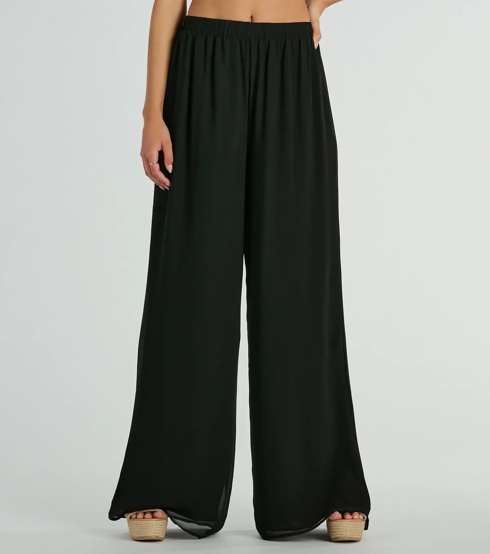Gorgeous Allure Chiffon Palazzo Pants - Image 6
