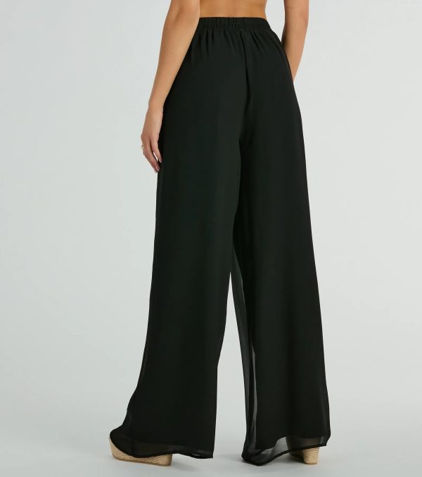 Gorgeous Allure Chiffon Palazzo Pants - Image 7