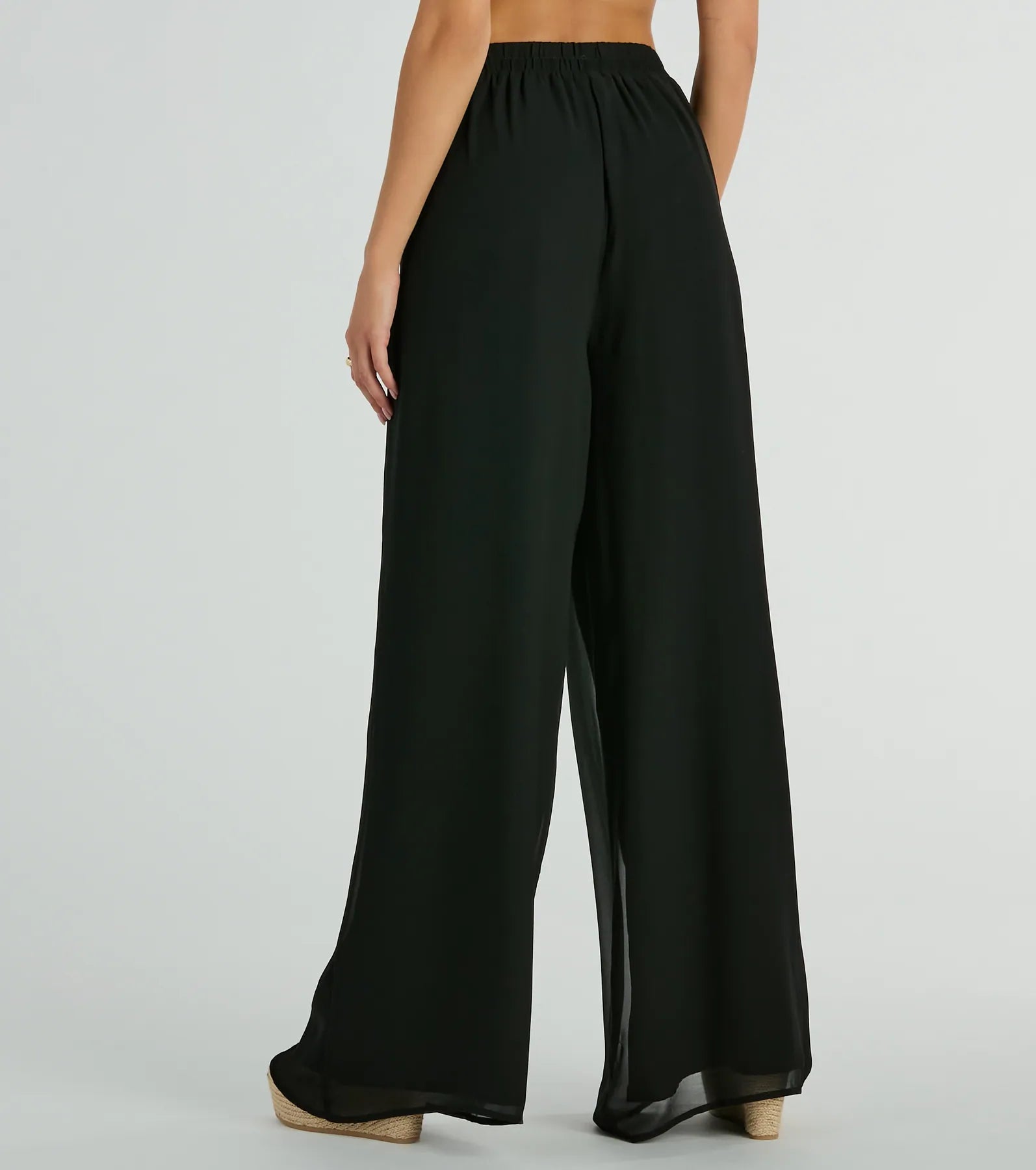 Gorgeous Allure Chiffon Palazzo Pants - Image 7