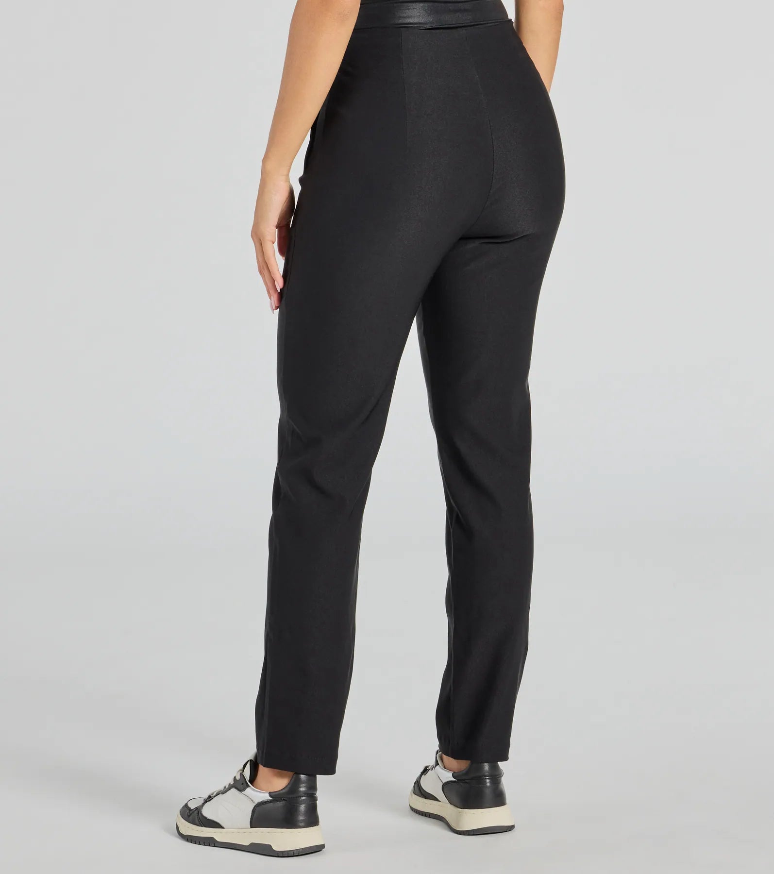 Simple Yet Chic Pintuck Trouser Pants - Image 2