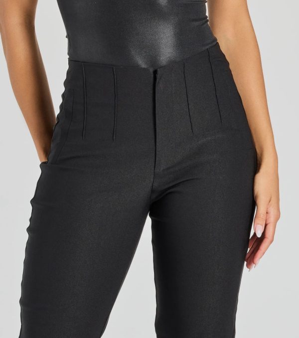 Simple Yet Chic Pintuck Trouser Pants - Image 3