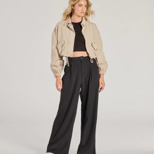 Posh Play High Rise Wide Leg Trouser Pants