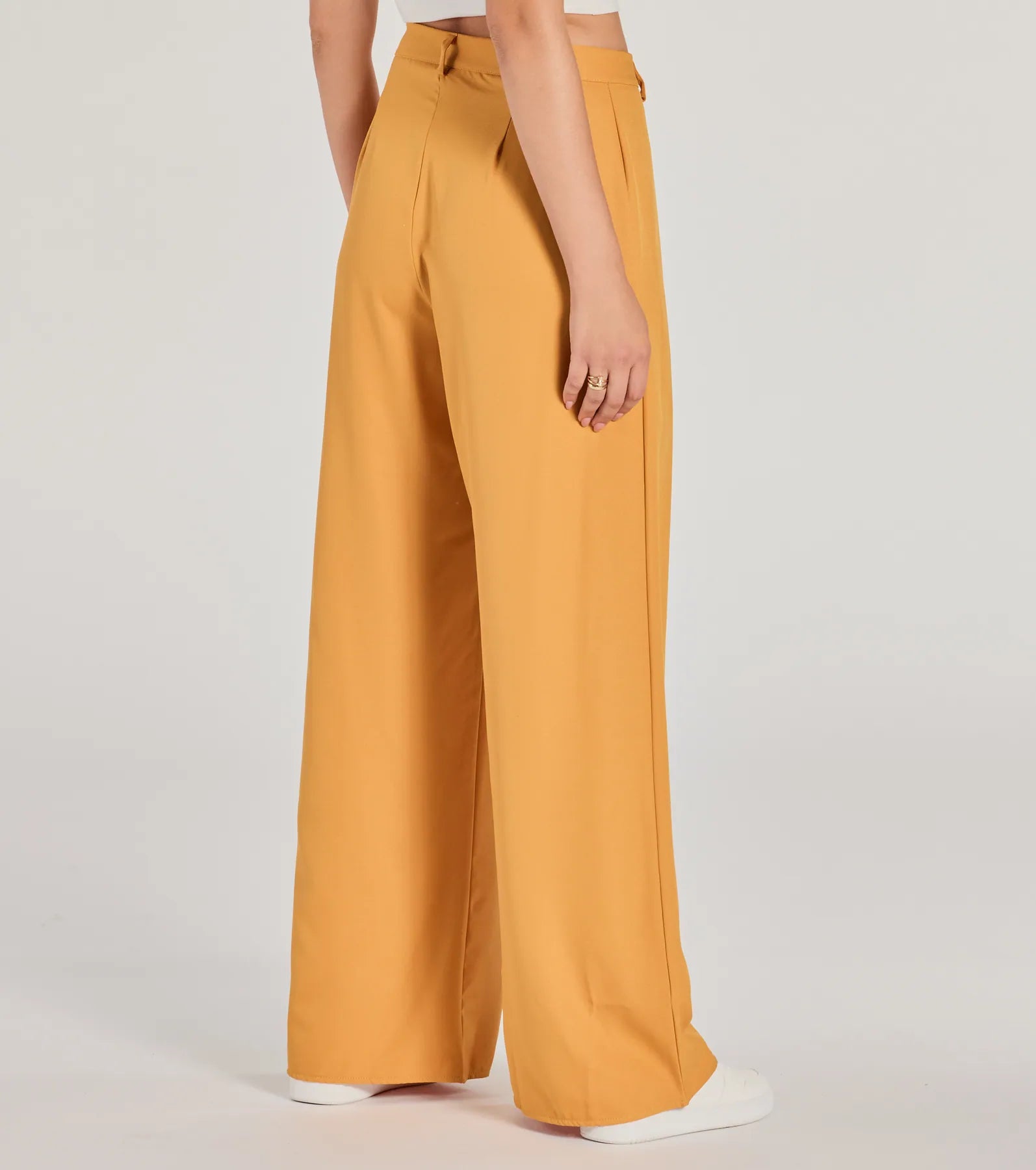 Posh Play High Rise Wide Leg Trouser Pants - Image 6
