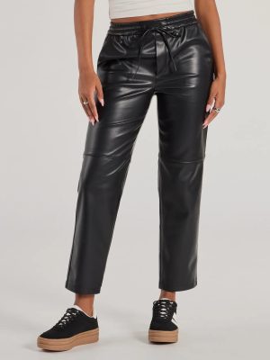 Rebel Chic Faux Leather Pants