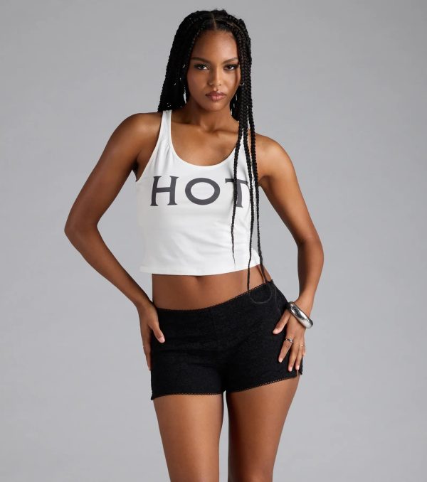 Flirty And Fab Lace Hot Shorts - Image 8