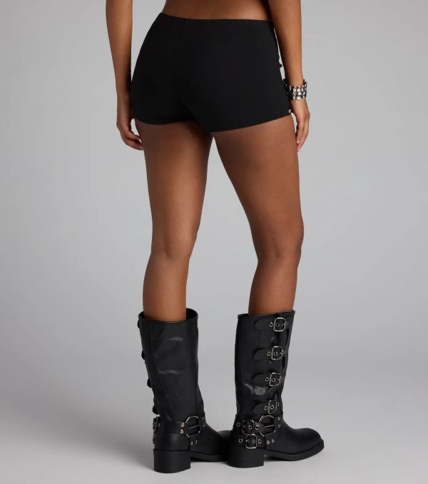 Iconic 'Fit Studded Hot Shorts - Image 2