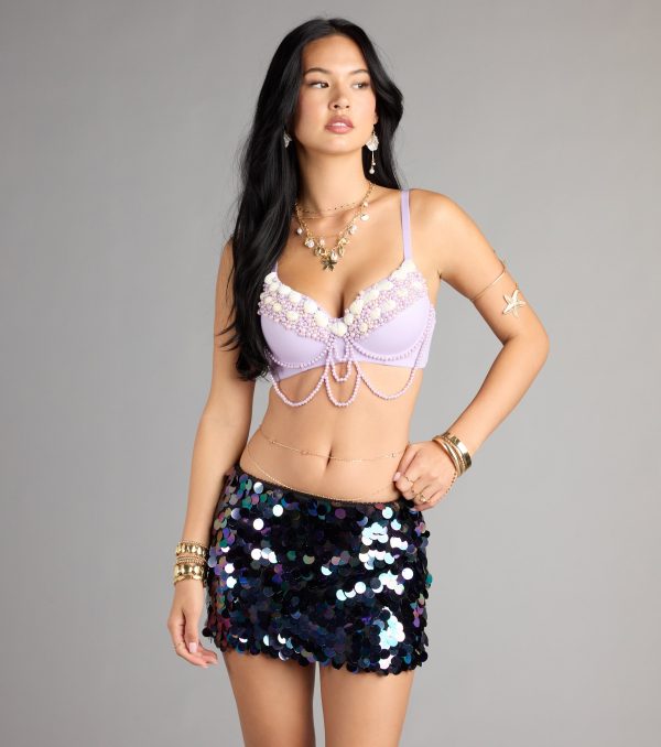 Sea Siren Sequin Micro Skort