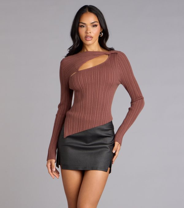 Polished Moves Faux Leather Skort - Image 4