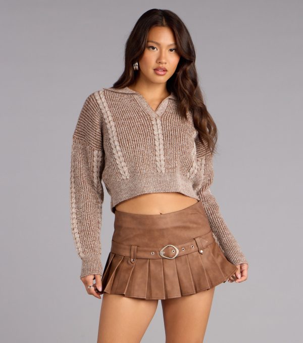 Bold Agenda Pleated Skort - Image 4