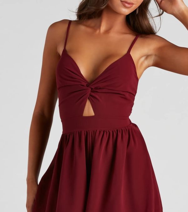 A Chic Look Twist-Front Romper - Image 4