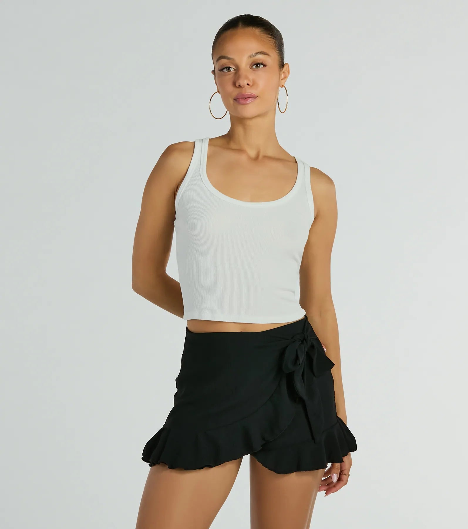 Days For Play High-Rise Ruffle Mini Skort - Image 5