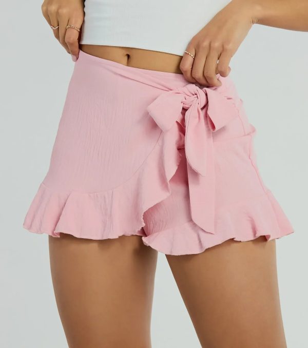 Days For Play High-Rise Ruffle Mini Skort - Image 3