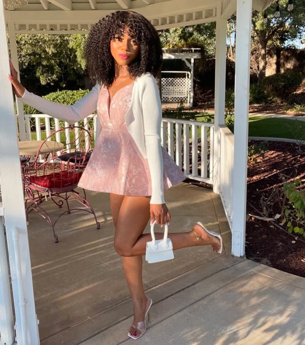 Enchanting Chic Floral Jacquard Skater Romper - Image 5