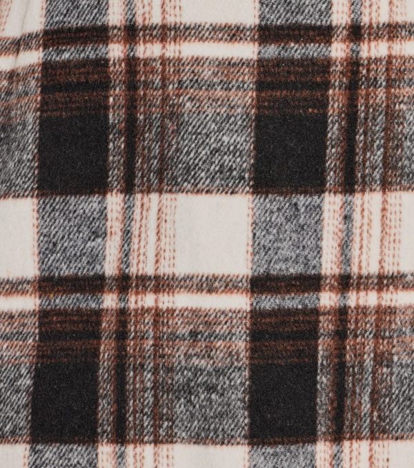 Classically Chic Plaid High Waist Wrap Skort - Image 4