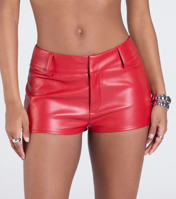 On The Edge Low-Rise Hot Shorts - Image 4
