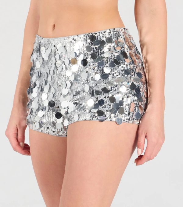 In The Groove Sequin Hot Shorts - Image 8