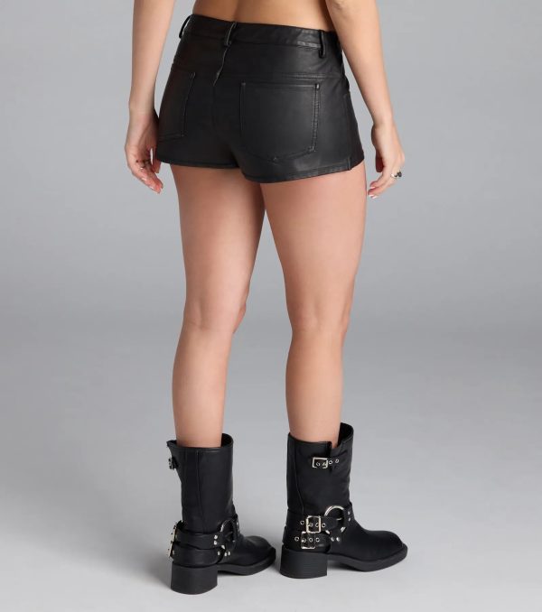 Play Time Mid-Rise Hot Shorts - Image 3