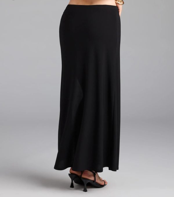 Sun-Kissed Aesthetic Starfish High Slit Maxi Skirt - Image 3