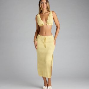 Sweet Like Summer Crochet Maxi Skirt