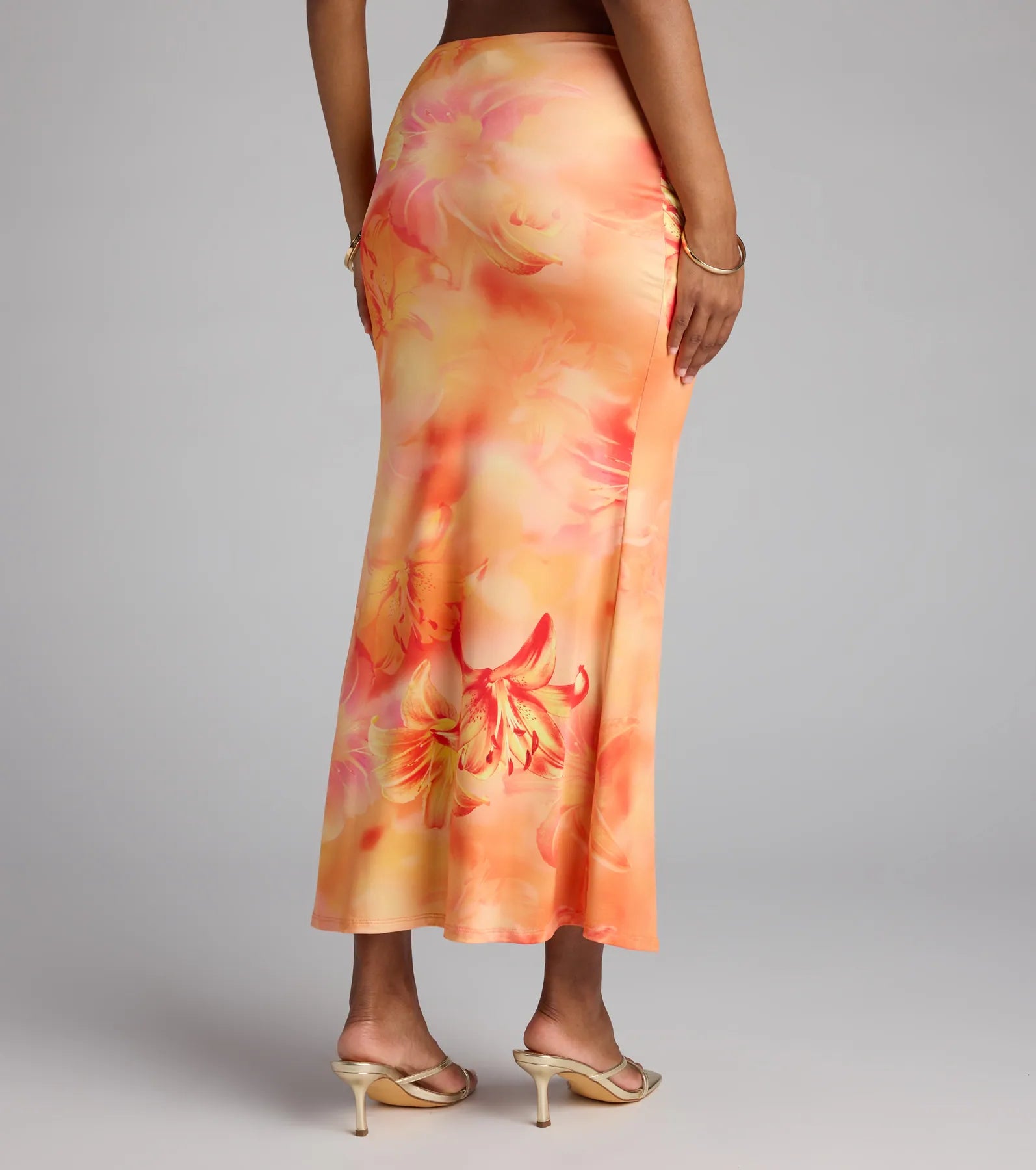 Perfect Symphony Floral Maxi Skirt - Image 2