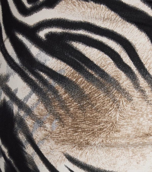 Wild Side Activated Animal Print Mini Skirt - Image 4