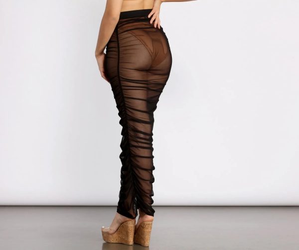 Ruched To The Maxi Skirt - Image 2