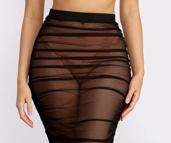 Ruched To The Maxi Skirt - Image 4