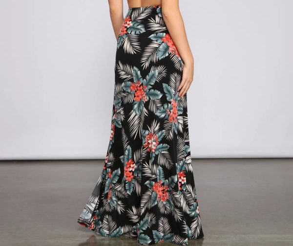 Pretty In Paradise Maxi Skirt - Image 2