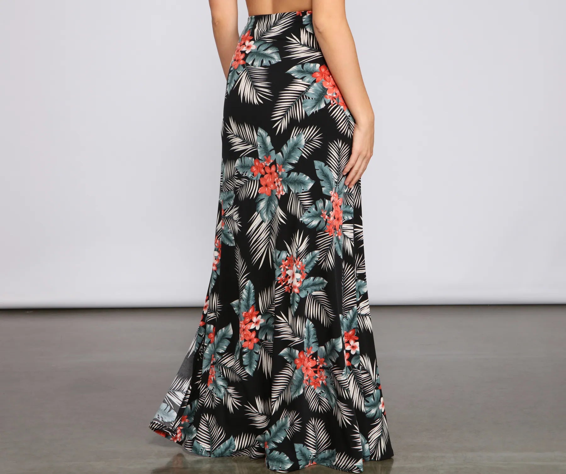 Pretty In Paradise Maxi Skirt - Image 2
