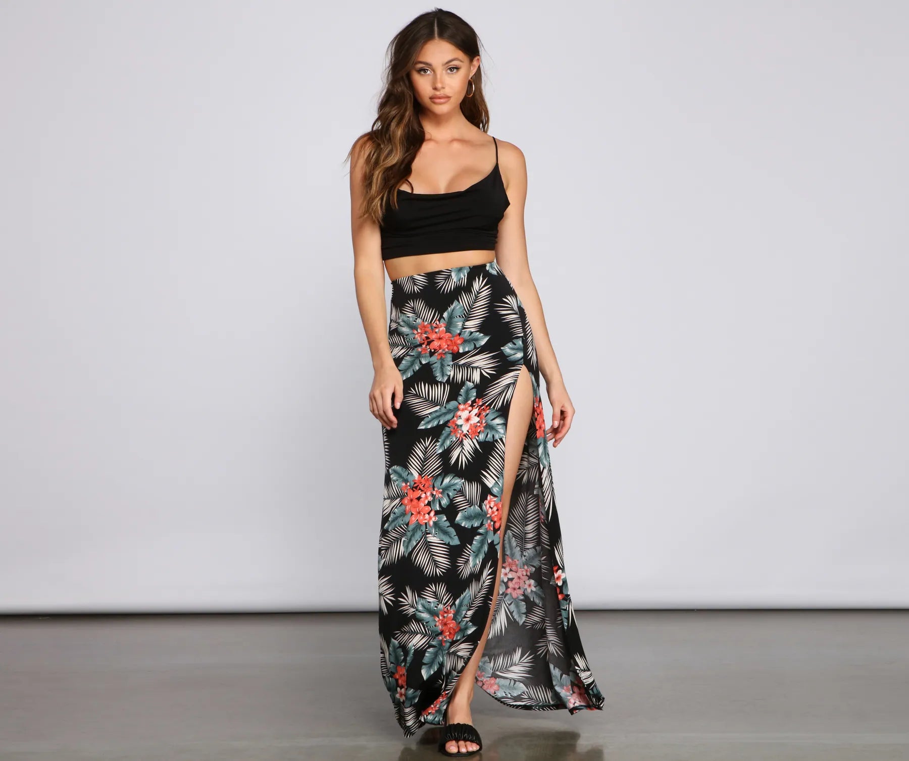 Pretty In Paradise Maxi Skirt - Image 3