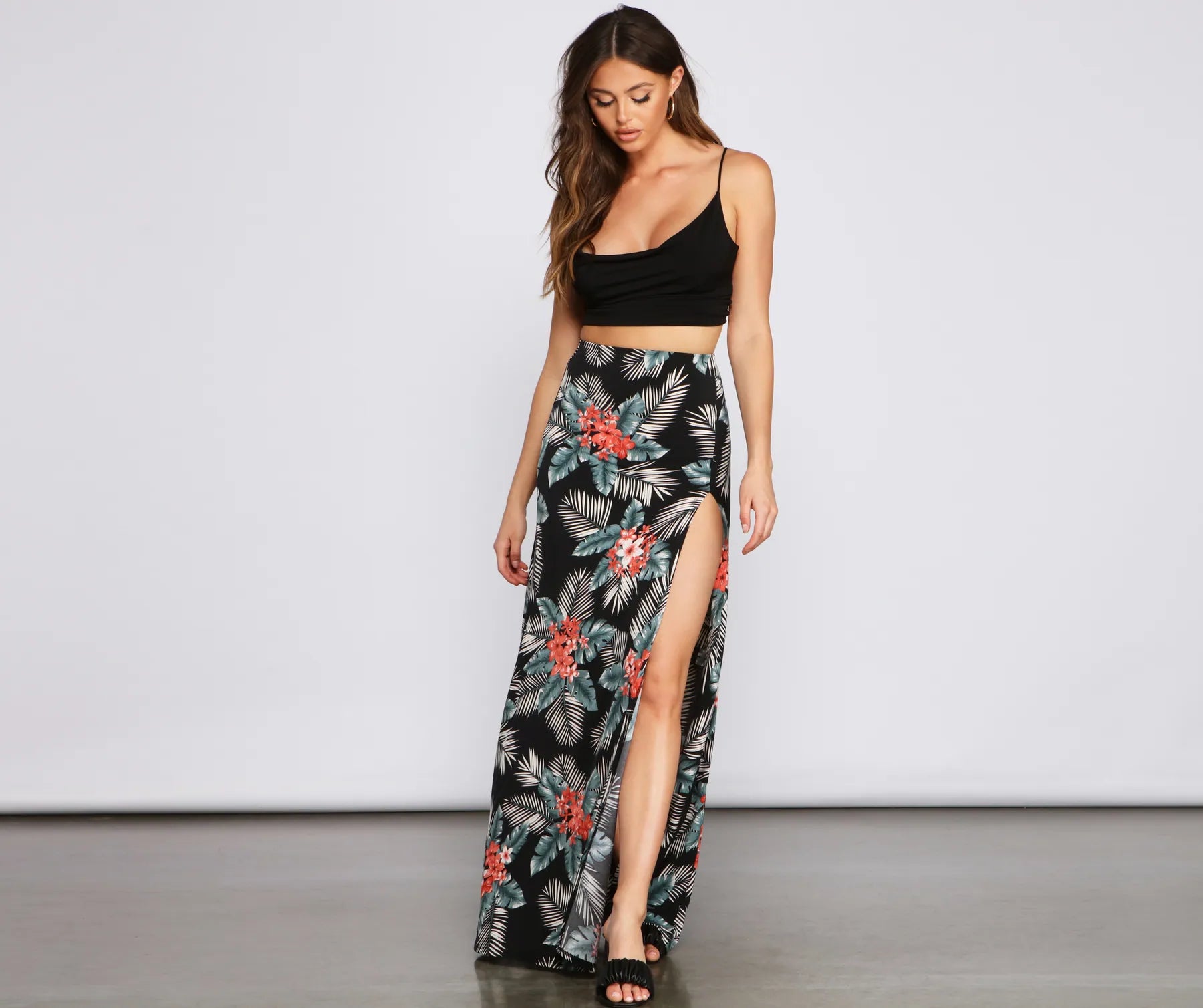 Pretty In Paradise Maxi Skirt - Image 4