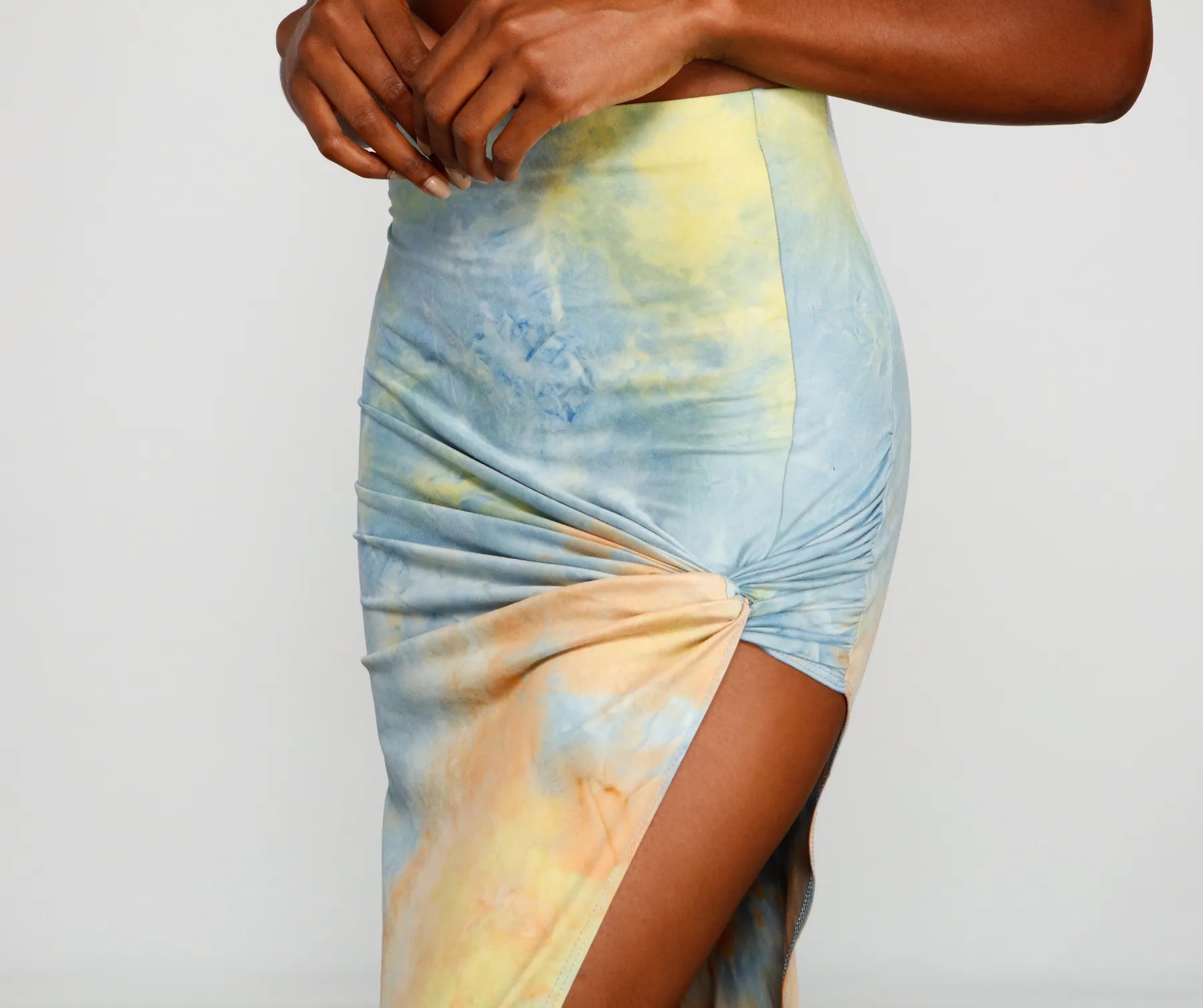 Golden Hour Tie-Dye Maxi Skirt - Image 16