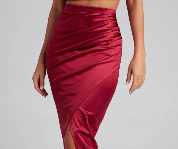 Sleek Moves Wrap Maxi Skirt - Image 3